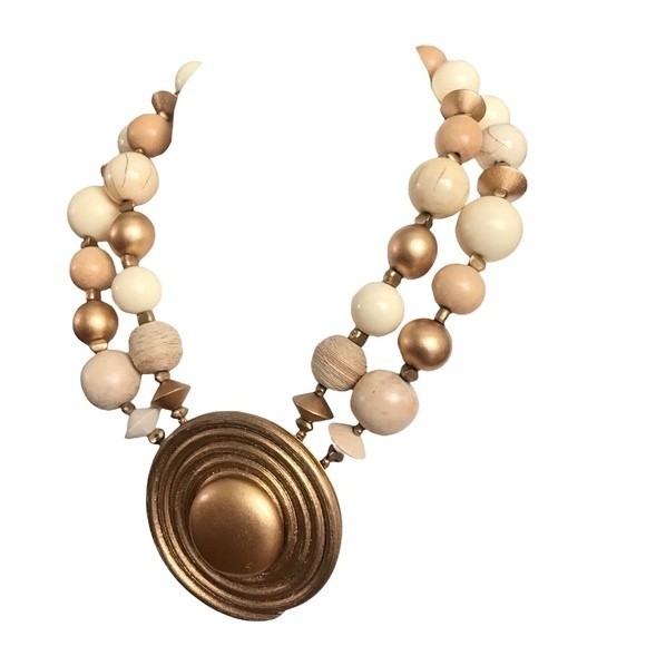 Vintage Ellen Designs Runway Statement Necklace - New Old Stock - Picture 3 of 9